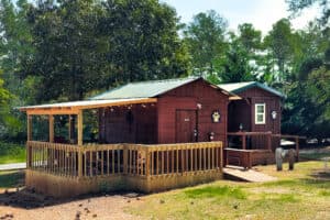 Cabin rental at Camp Happy